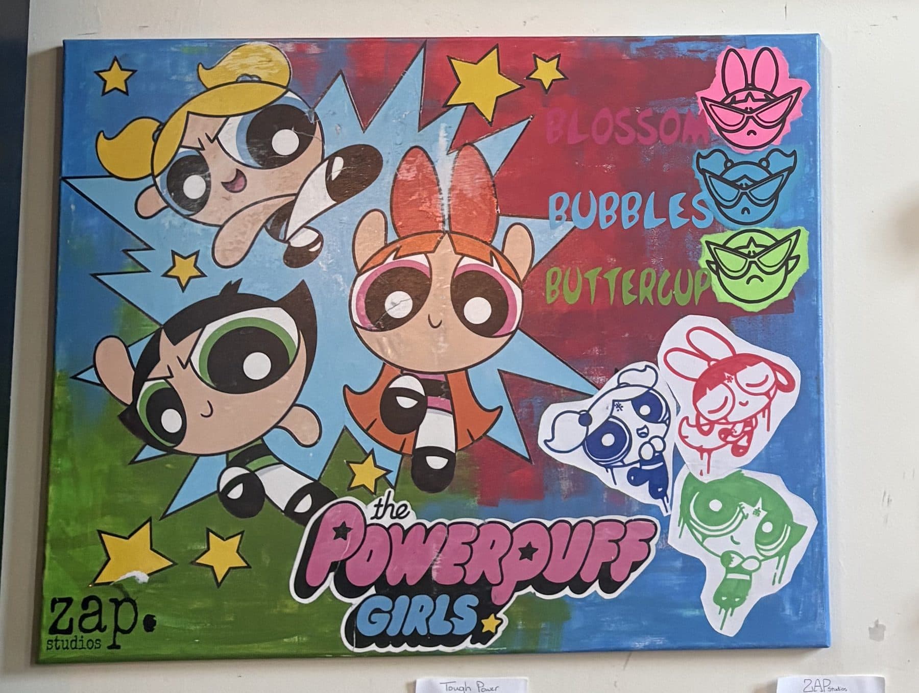 Powerpuff Girls canvas