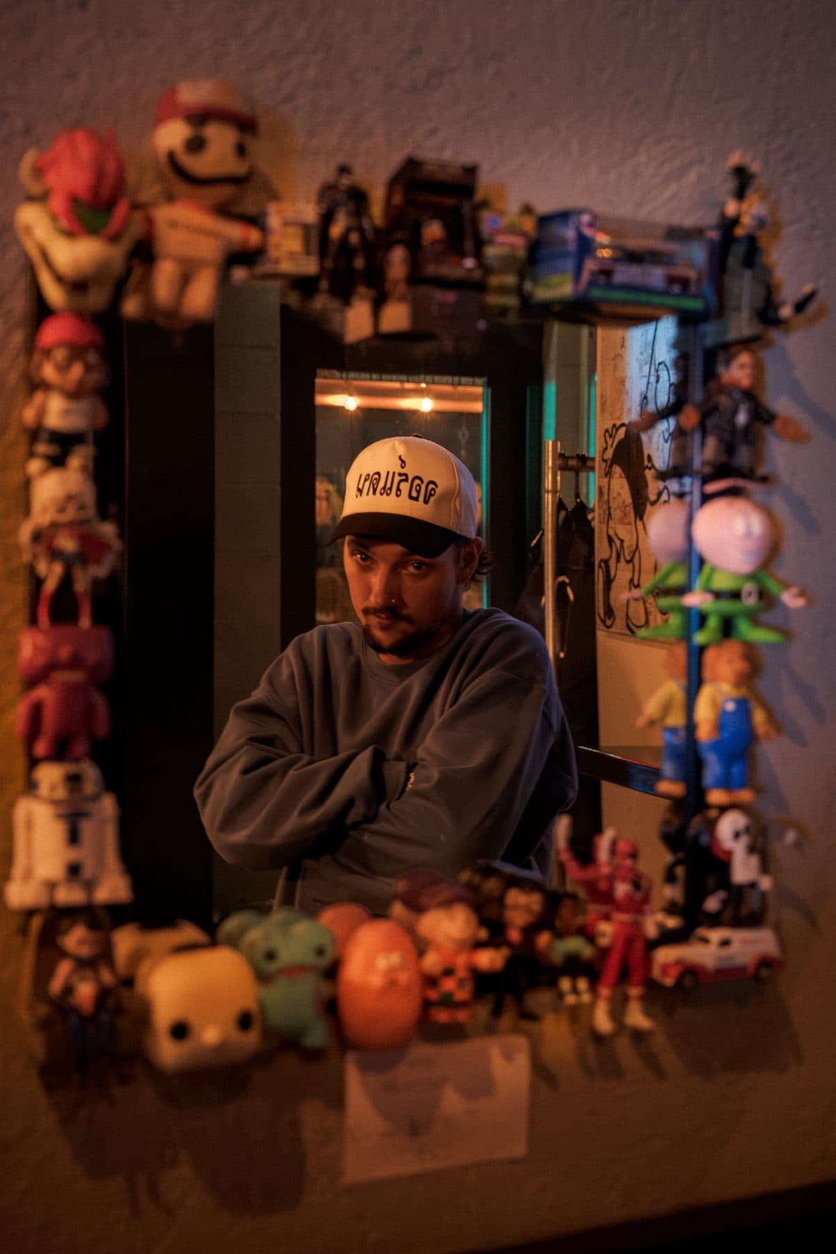 The artist behind the toy mirror
